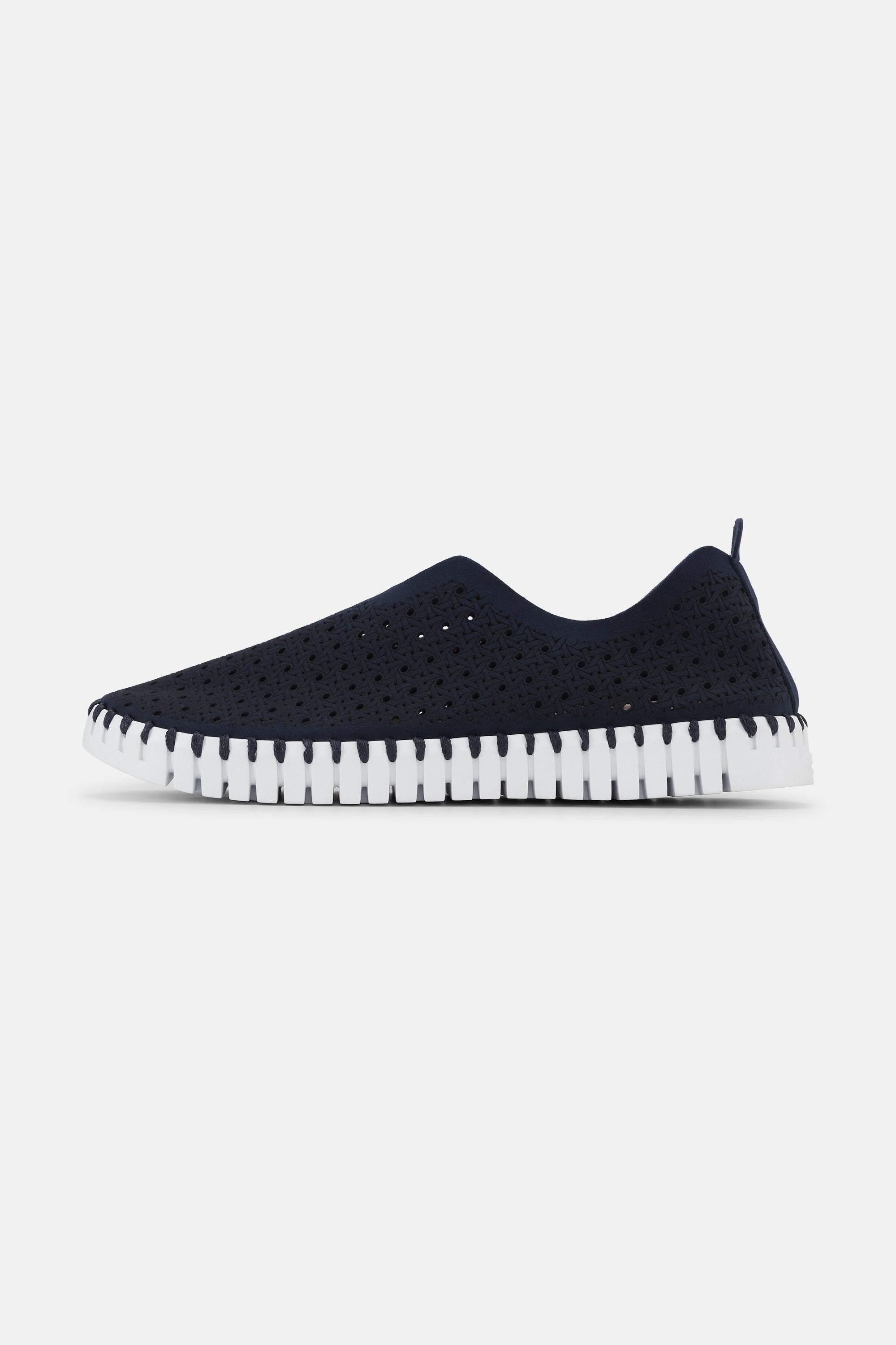 Tulip Sko - Dark Indigo White